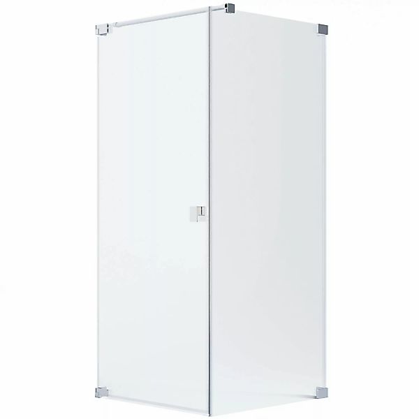 Schöner Wohnen Eckdusche Drehtür und Seitenwand R Chrom 80 x 90 x 200 cm günstig online kaufen
