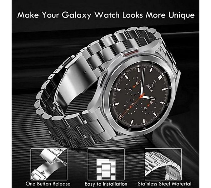 SmartUP Smartwatch-Armband für Samsung Galaxy Watch 6 5 4 Pro Gear Classic günstig online kaufen