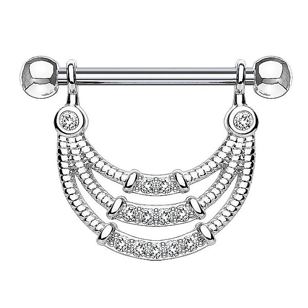 Taffstyle Intimpiercing Intim Piercing Brustwarzenpiercing Kristall, günstig online kaufen