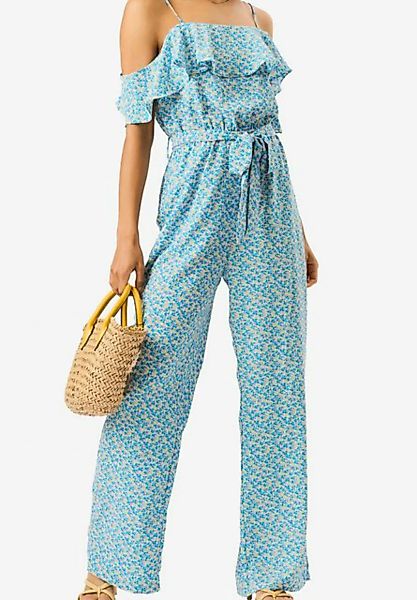 GINI LONDON Jumpsuit Gini Ruffle Cold mit Rüschen günstig online kaufen