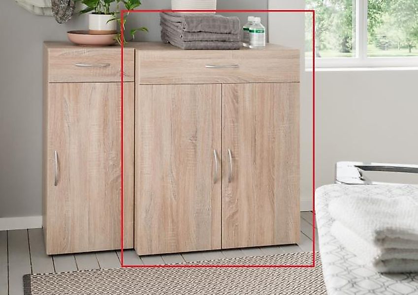 Kommode 2-türig inkl. Schubkasten Tiefe ca. 48 cm MULTIRAUMKONZEPT von Wime günstig online kaufen