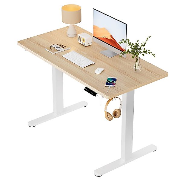 HOMALL Schreibtisch Höhenverstellbarer Schreibtisch Extra dicker günstig online kaufen