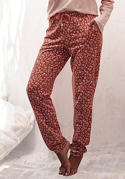 Vivance Dreams Pyjamahose mit Samtband am elastischen Tunnelzugbund günstig online kaufen