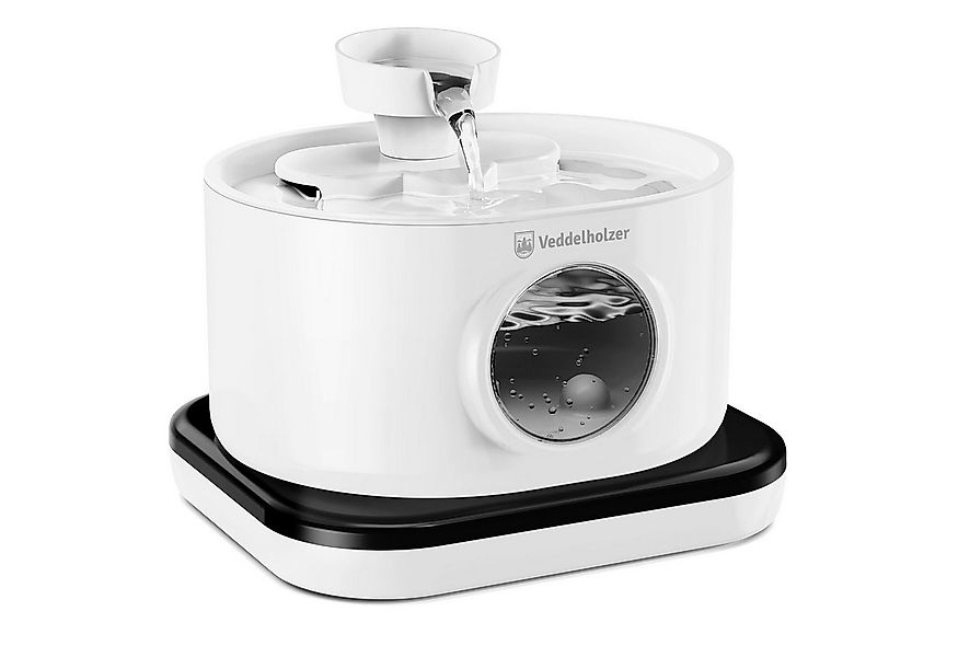 Veddelholzer Trinkbrunnen Premium Katzenbrunnen 2,8 Liter Kabellos mit Bewe günstig online kaufen