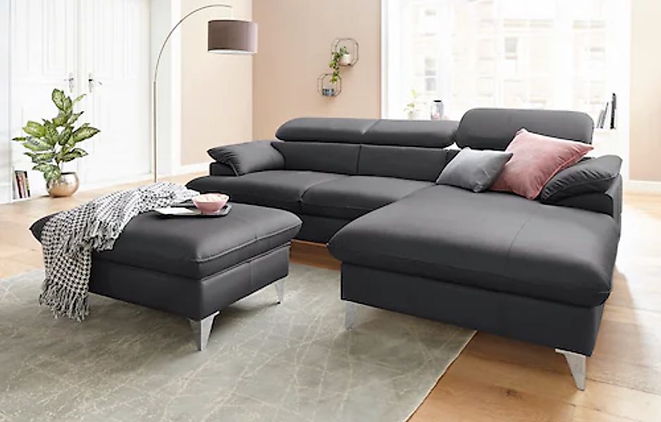 COTTA Polstergarnitur »Caluso L-Form«, (2 tlg.), Set bestehend aus: Ecksofa günstig online kaufen