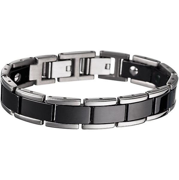 Lunavit Armband Armband Lunavit Magnetarmband Olymp Jade schwarz/silber günstig online kaufen