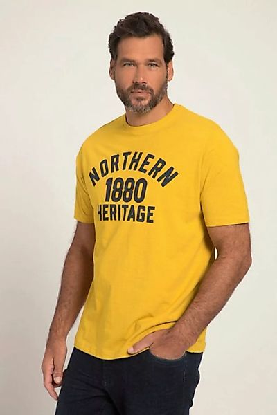 JP1880 T-Shirt T-Shirt Halbarm NORTHERN Print Wash-Out Jersey günstig online kaufen