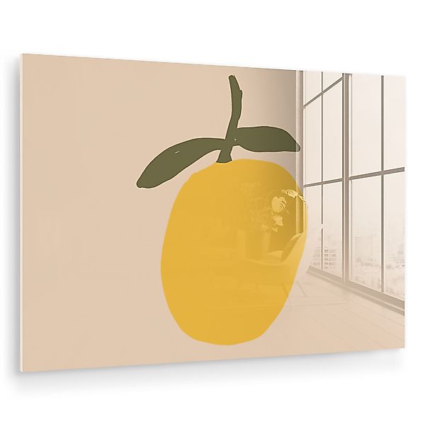 MuchoWow Acrylglasbild Obst - Abstrakte Kunst günstig online kaufen