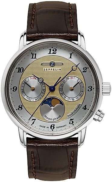 ZEPPELIN Quarzuhr Friedrichshafen Lady Moonphase 8537-5, günstig online kaufen