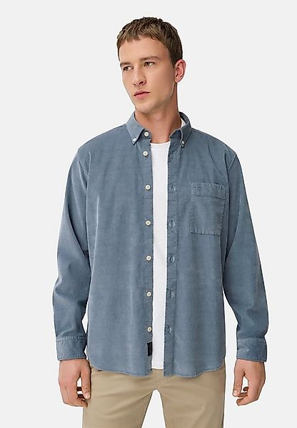 camel active Langarmhemd mit Button-Down-Kragen und Brusttasche Langarm But günstig online kaufen