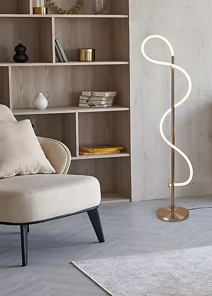 Leonique LED Stehlampe »Cecile«, 1 flammig-flammig günstig online kaufen