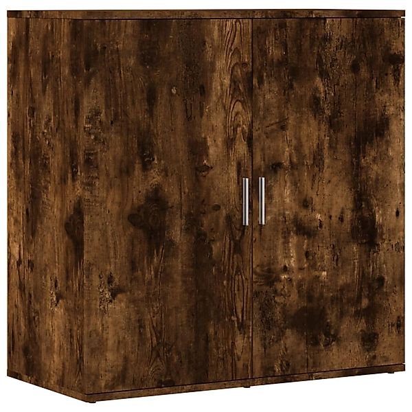 vidaXL Sideboard Räuchereiche 79x38x80 cm Holzwerkstoff 840517 günstig online kaufen