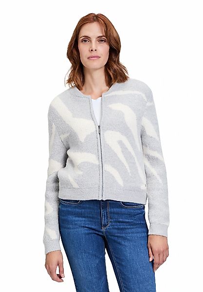 Betty&Co Strickjacke "Betty & Co Damen Strick-Cardigan mit Reißverschluss", günstig online kaufen