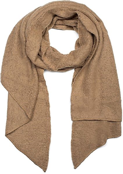 styleBREAKER XXL-Schal Asymmetrischer unifarbener Web Schal, günstig online kaufen