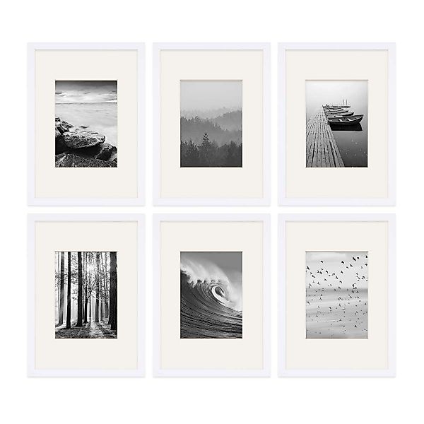 PHOTOLINI Bilderrahmen 6er Set 21x30 cm günstig online kaufen