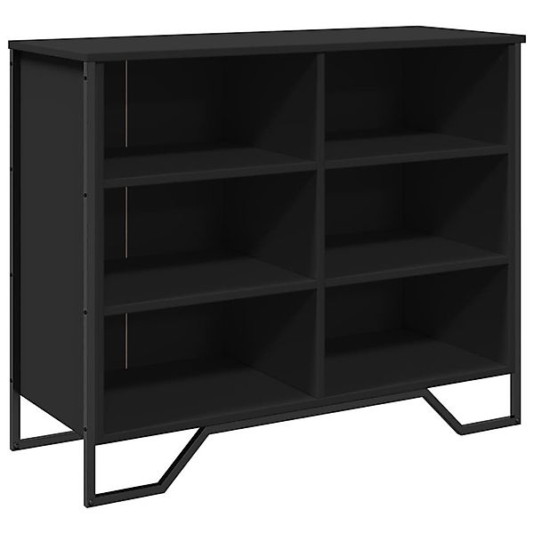 vidaXL Sideboard Sideboard Schwarz 91x35,5x74,5 cm günstig online kaufen