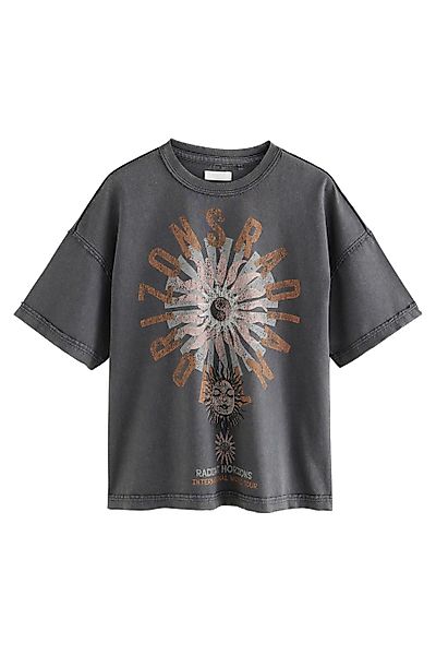 Next Oversize-Shirt Oversized T-Shirt mit Food-Grafik günstig online kaufen