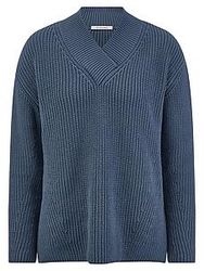 V-Pullover Peter Hahn blau günstig online kaufen