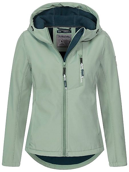 SUBLEVEL Softshelljacke Damen Frühlings Jacke Softshell günstig online kaufen