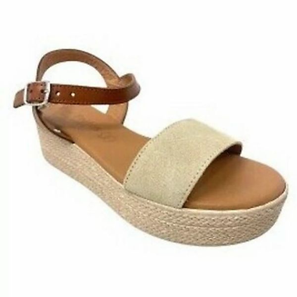 Eva Frutos  Schuhe 5390 beige Damensandale günstig online kaufen