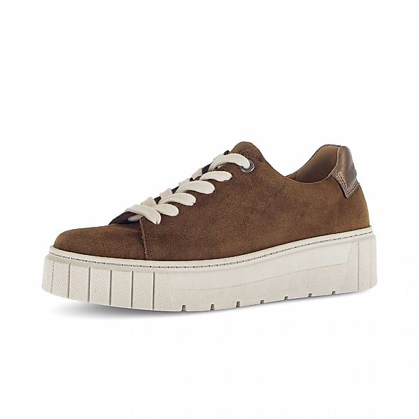 Gabor Sneaker "Sneaker low Materialmix Leder" günstig online kaufen