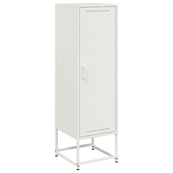 vidaXL Highboard Weiß 36x39x123 cm Stahl 846529 günstig online kaufen
