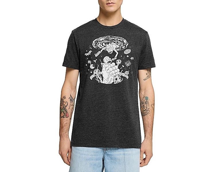 Spreadshirt T-Shirt Rick & Morty Raumportal Männer Premium T-Shirt (1-tlg) günstig online kaufen