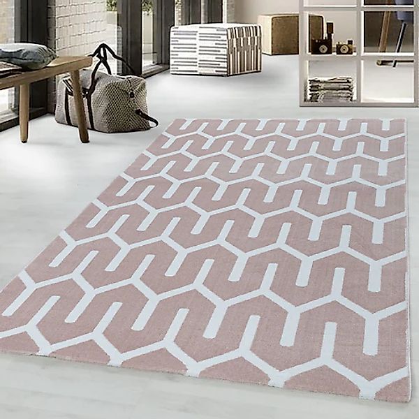 Ayyildiz Teppiche Teppich »COSTA 3524«, rechteckig, 11 mm Höhe, Kurzflor, G günstig online kaufen