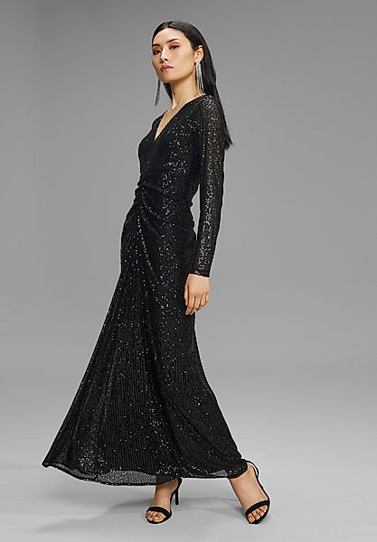 SWING Partykleid Figurbetonte Passform mit fließendem günstig online kaufen