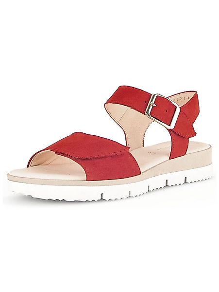 Gabor Sandalen Veloursleder Riemchensandalette günstig online kaufen