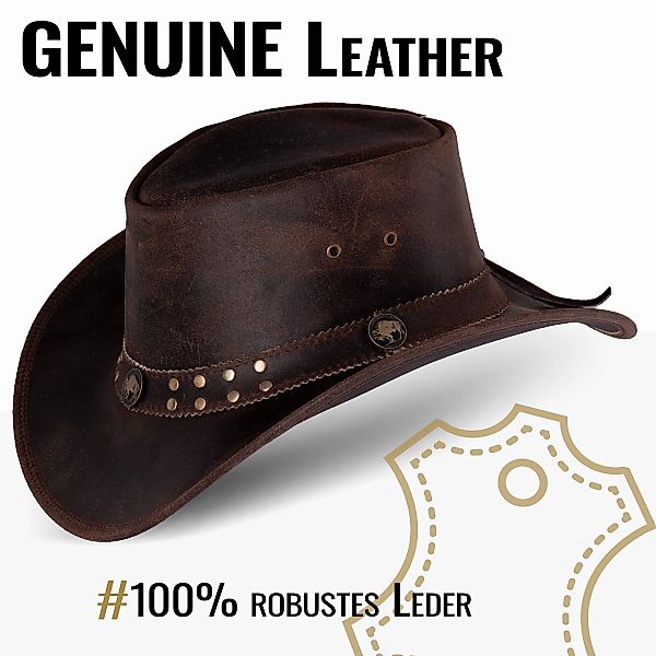 BLACK FOREST FOX Cowboyhut Buffalo Bill günstig online kaufen