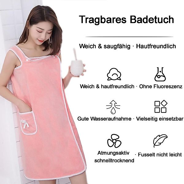 Mutig Saunatuch Bademantel Damen Frottee-groß XXL günstig online kaufen