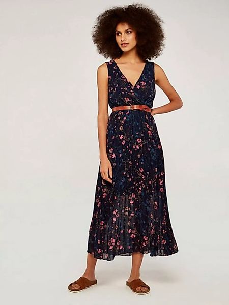Apricot Midikleid Botanical Grecian Pleat Maxi Dress, (1-tlg., ohne Gürtel) günstig online kaufen