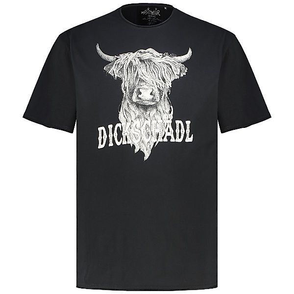 HangOwear T-Shirt "Dickschädel" aus Biobaumwolle Farbe schwarz Größe: 5XL günstig online kaufen