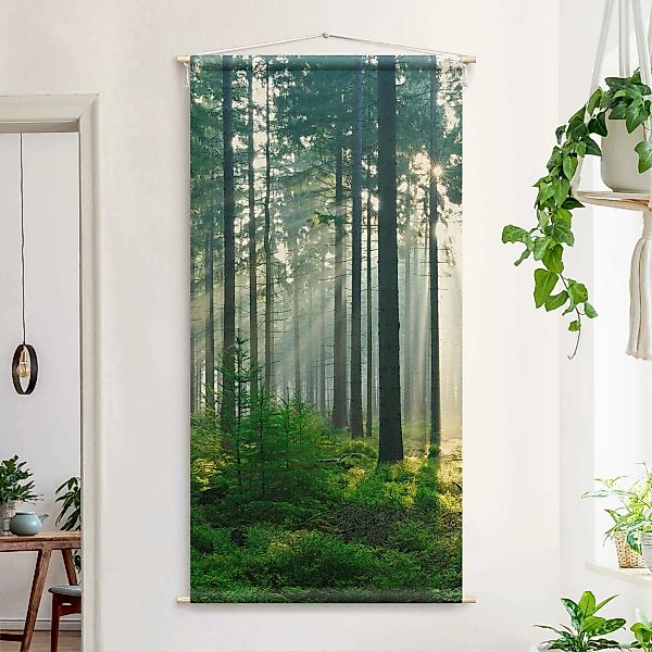 Wandteppich Enlightened Forest günstig online kaufen