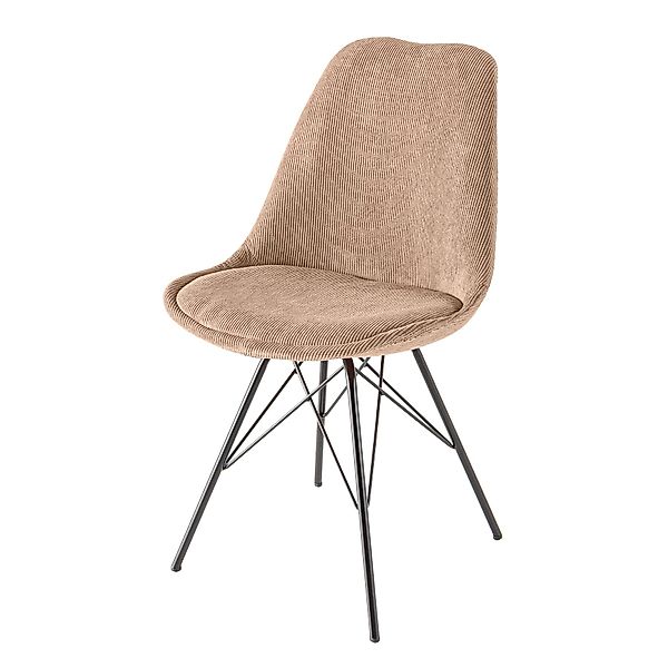 riess-ambiente Polsterstuhl SCANDINAVIA MEISTERSTÜCK braun / günstig online kaufen