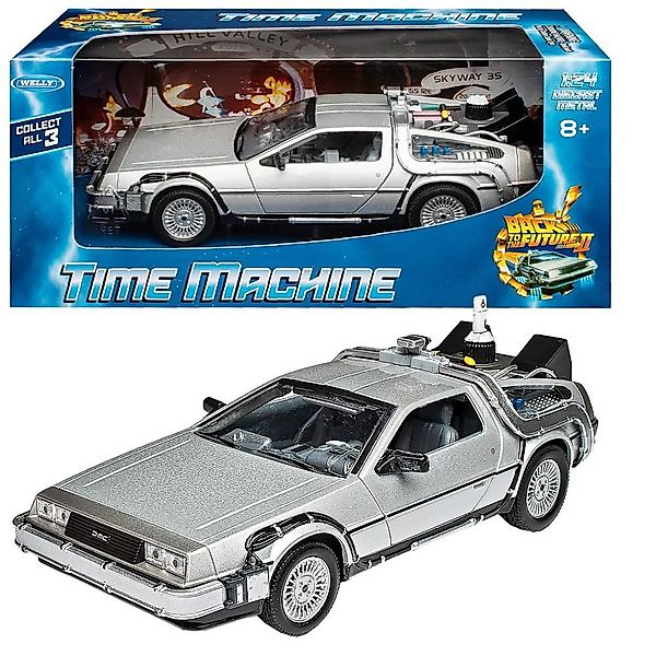Welly Spielzeug-Auto Auto Delorean DMC Zeitmaschine günstig online kaufen