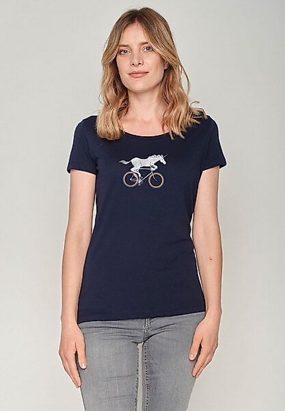 Bike Unicorn Loves - T-shirt Für Damen günstig online kaufen