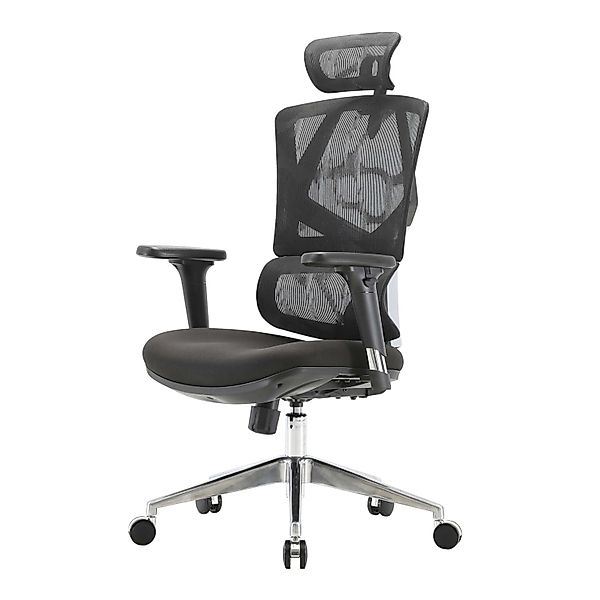 MCW Bürostuhl J89 Schreibtischstuhl Ergonomisch Lordosenstütze Hohe Rückenl günstig online kaufen