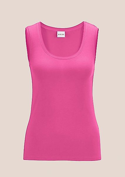 MADELEINE Trägertop "Tanktop Tanktop mit breiten Trägern" Glatte Jerseyware günstig online kaufen