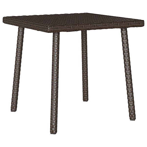 vidaXL Gartentisch Garten-Couchtisch Rechteckig Braun 40x40x37 günstig online kaufen