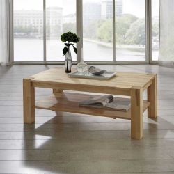 Couchtisch aus Kernbuche Massivholz Ablage günstig online kaufen