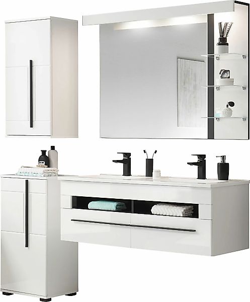 INOSIGN Badmöbel-Set "Cantara, Bad im modernen Design, 4-teiliges Badezimme günstig online kaufen