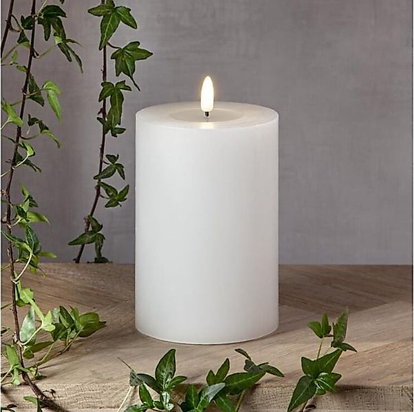 STAR TRADING LED-Kerze Echtwachs Flame Flow Big Wachsspiegel günstig online kaufen