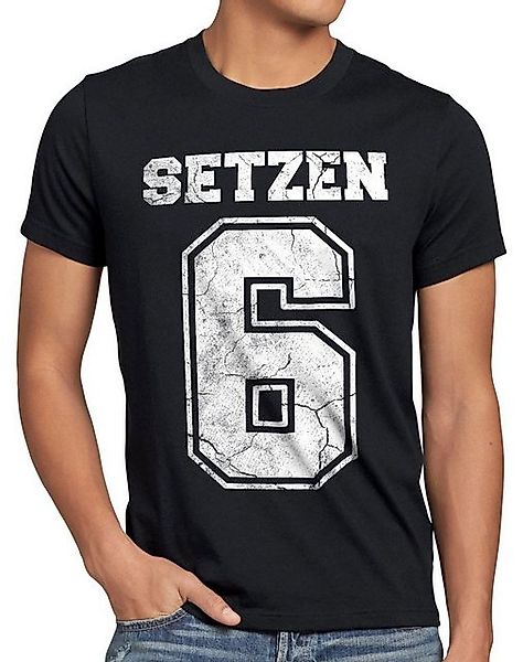 style3 T-Shirt Setzen Sechs schule zeugnis abschluss günstig online kaufen