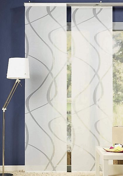 Neutex for you! Schiebegardine Rumbek (1 St), Klettband, halbtransparent, S günstig online kaufen