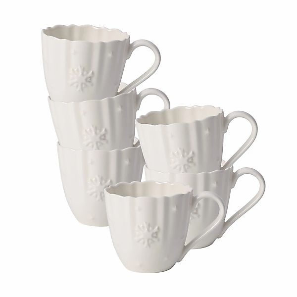 Villeroy & Boch Tasse "Tassen Toys Delight Royal Classic 180 ml 6er Set wei günstig online kaufen