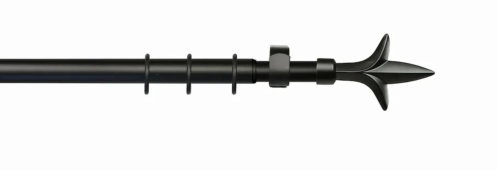 Liedeco Gardinenstange "Sparta" Ø 20 mm 1 läufig-läufig ausziehbar günstig online kaufen