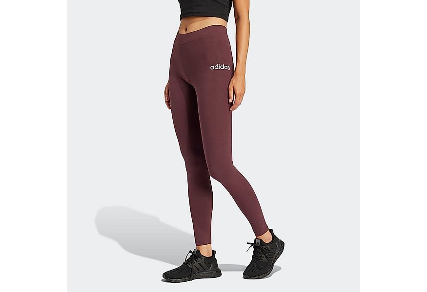 adidas Sportswear Leggings W LIN SJ LEG (1-tlg) aus Baumwollmaterial mit St günstig online kaufen