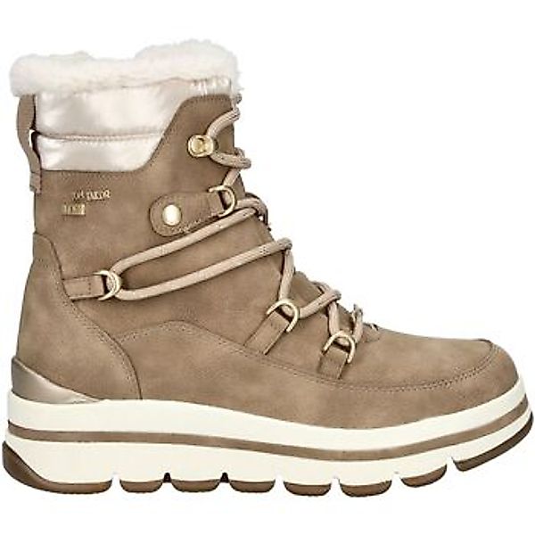 TOM TAILOR Schnürstiefelette "Tom Tailor Stiefelette Lederimitat/Textil" günstig online kaufen